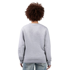 Texas Rangers G-III 4Her by Carl Banks Women's Team Logo Fleece Pullover Sweatshirt - Heather Gray
