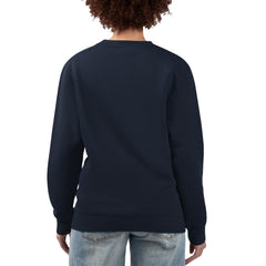 New York Yankees G-III 4Her by Carl Banks Women's Team Logo Fleece Pullover Sweatshirt - Navy