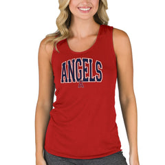 Los Angeles Angels Concepts Sport Women's Marathon Racerback Tank Top - Red