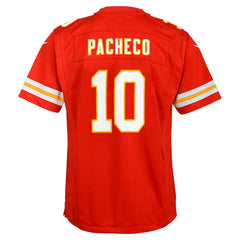 NFL Kansas City Chiefs Isiah Pacheco Youth Game Jersey
