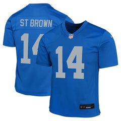 NFL Detroit Lions Amon-Ra St. Brown Youth Game Jersey