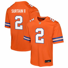 NFL Denver Broncos Patrick Surtain II Youth Game Jersey