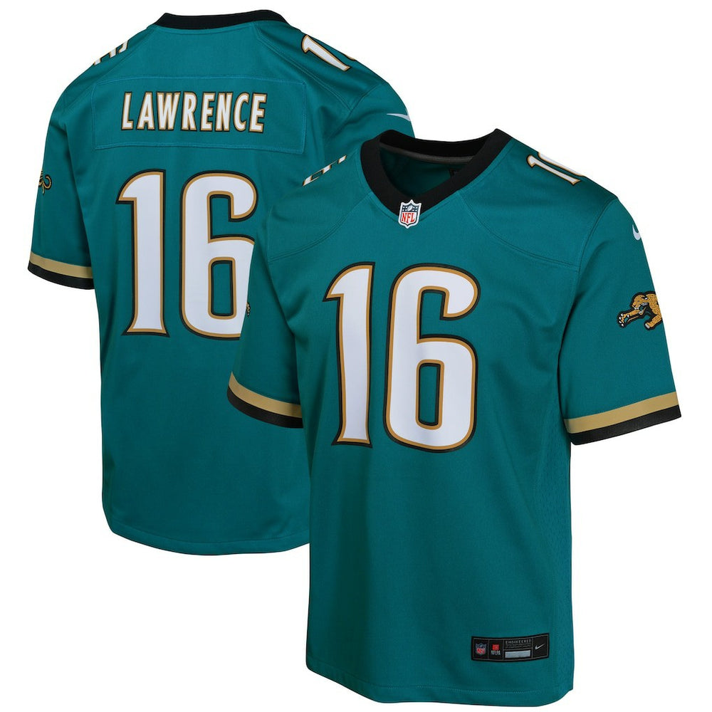 NFL Jacksonville Jaguars Trevor Lawrence Youth Game Jersey