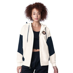 Houston Astros Starter Women's Scrimmage Full-Zip Hoodie - White