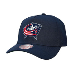 Columbus Blue Jackets Mitchell & Ness Core Team Ground Pro Adjustable Hat