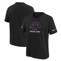 NFL Los Angeles Rams Youth 2024 NFL Crucial Catch T-Shirt