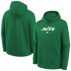 NFL New York Jets Youth Rewind Club Fleece Pullover Hoodie