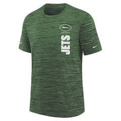 NFL New York Jets Youth Sideline Velocity Performance T-Shirt