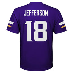 NFL Minnesota Vikings Justin Jefferson Preschool Replica Player Jersey