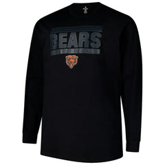 NFL Chicago Bears Profile Big & Tall Pop Long Sleeve T-Shirt