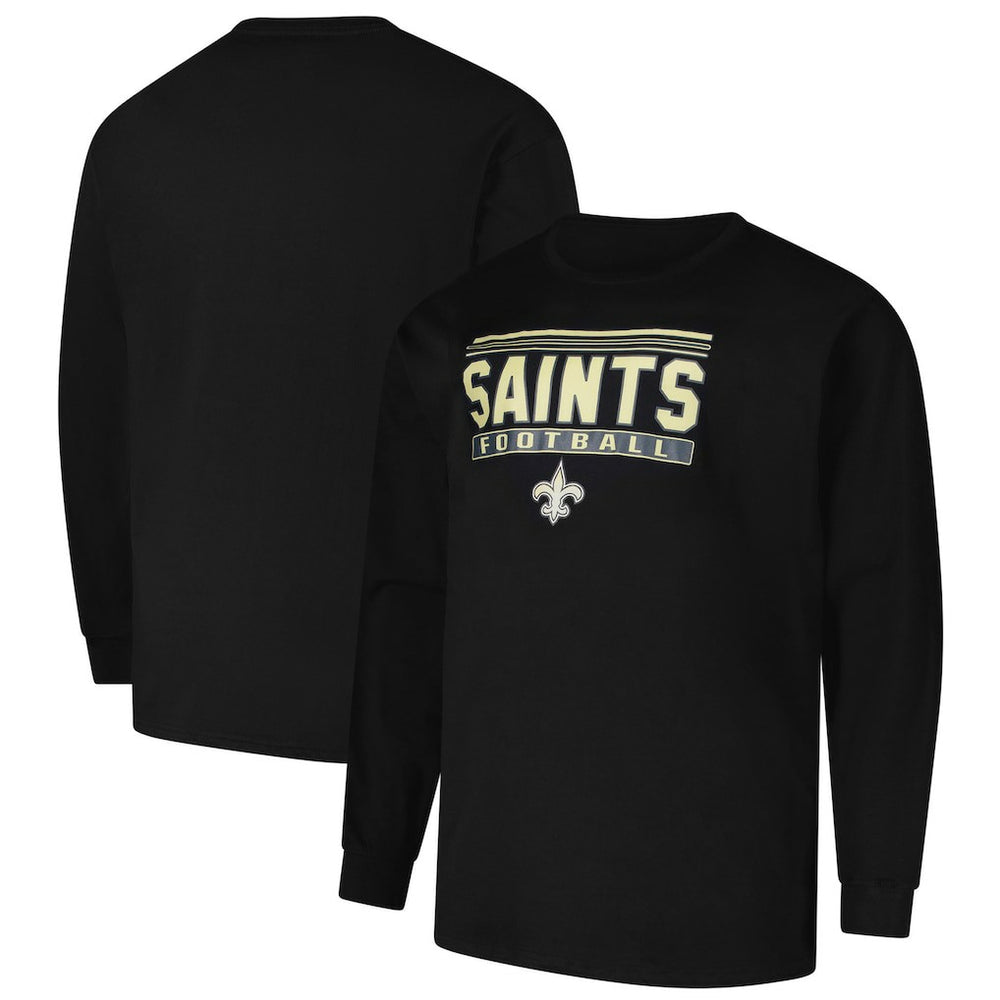 NFL New Orleans Saints Profile Big & Tall Pop Long Sleeve T-Shirt
