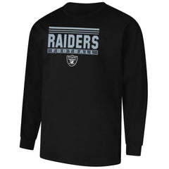 NFL Las Vegas Raiders Profile Big & Tall Pop Long Sleeve T-Shirt