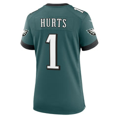 NFL Philadelphia Eagles Jalen Hurts Women's Team Game Jersey