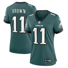 NFL Philadelphia Eagles A.J. Brown Women's Team Game Jersey