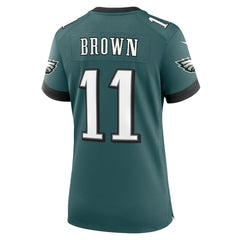 NFL Philadelphia Eagles A.J. Brown Women's Team Game Jersey