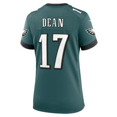 NFL Philadelphia Eagles Nakobe Dean Women's Team Game Jersey