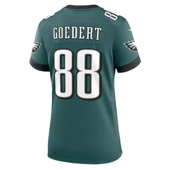 NFL Philadelphia Eagles Dallas Goedert Women's Team Game Jersey