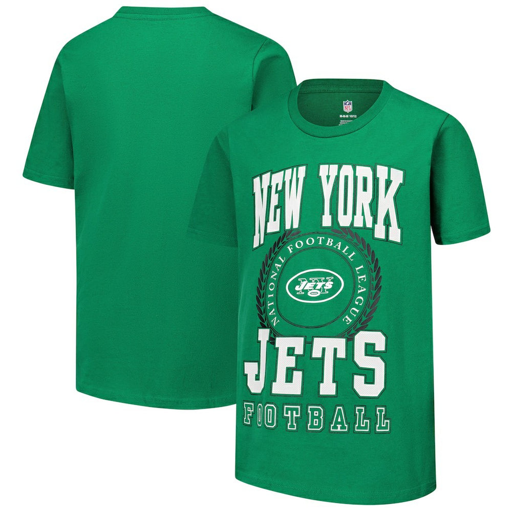 NFL New York Jets Youth Stitched Up Retro Logo T-Shirt