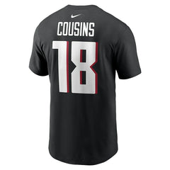 NFL Atlanta Falcons Kirk Cousins Player Name & Number T-Shirt