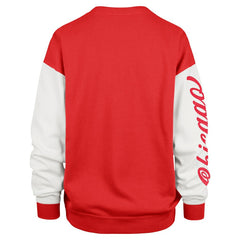 Chicago Bulls '47 Women's Rise Andie Oversized Pullover Sweatshirt - Red | 47 brand sale