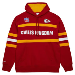 NFL Kansas City Chiefs Vintage Logo Head Coach Fleece Pullover Hoodie