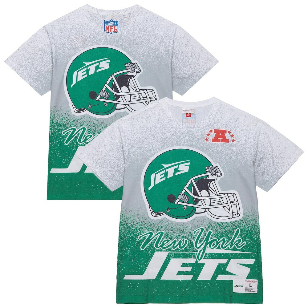 NFL New York Jets Team Burst Vintage Logo T-Shirt