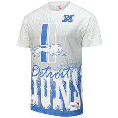 NFL Detroit Lions Team Burst Vintage Logo T-Shirt