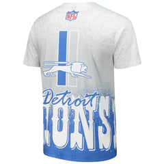NFL Detroit Lions Team Burst Vintage Logo T-Shirt