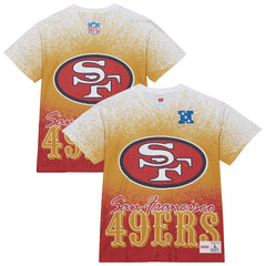 NFL San Francisco 49ers Team Burst Vintage Logo T-Shirt