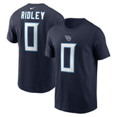 NFL Tennessee Titans Calvin Ridley Player Name & Number T-Shirt