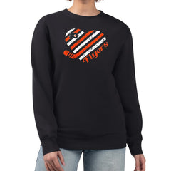 Philadelphia Flyers G-III 4Her by Carl Banks Women's Heart Graphic Pullover Sweatshirt