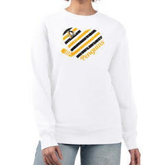 Pittsburgh Penguins G-III 4Her by Carl Banks Women's Heart Graphic Pullover Sweatshirt
