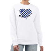 St. Louis Blues G-III 4Her by Carl Banks Women's Heart Graphic Pullover Sweatshirt