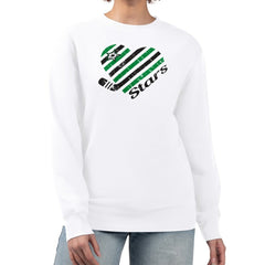 Dallas Stars G-III 4Her by Carl Banks Women's Heart Graphic Pullover Sweatshirt