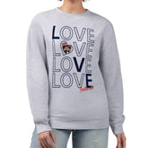 Florida Panthers G-III 4Her by Carl Banks Women's Lots Of Love Team Logo Graphic Pullover Sweatshirt