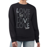 Los Angeles Kings G-III 4Her by Carl Banks Women's Lots Of Love Team Logo Graphic Pullover Sweatshirt