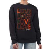 Anaheim Ducks G-III 4Her by Carl Banks Women's Lots Of Love Team Logo Graphic Pullover Sweatshirt