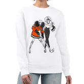 Anaheim Ducks G-III 4Her by Carl Banks Women's Hockey Girls Team Graphic Fleece Pullover Sweatshirt