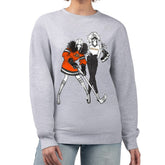 Anaheim Ducks G-III 4Her by Carl Banks Women's Hockey Girls Team Graphic Fleece Pullover Sweatshirt