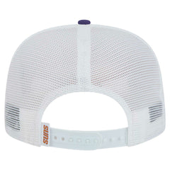 Phoenix Suns Dip-Dye 9FIFTY A-Frame Trucker Snapback Hat - White/Purple | New Era online