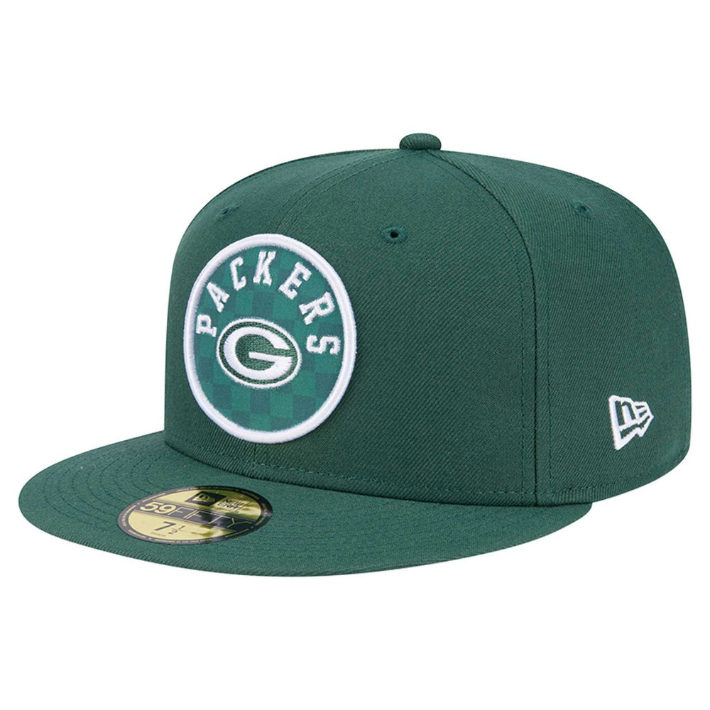 NFL Green Bay Packers Checkered 59FIFTY Fitted Hat