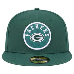 NFL Green Bay Packers Checkered 59FIFTY Fitted Hat