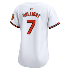 Jackson Holliday Baltimore Orioles Women's Home Limited Player Jersey - White | Nike