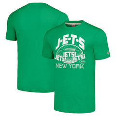 NFL New York Jets Homage Unisex J-E-T-S Tri-Blend T-Shirt