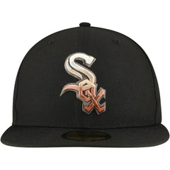 Chicago White Sox Dune Gradient Side Patch 59FIFTY Fitted Hat - Black | New Era
