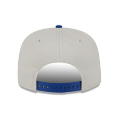 Atlanta Braves Iron Golfer Snapback Hat - Cream | New Era