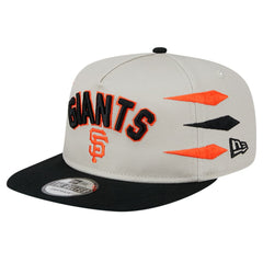 San Francisco Giants Iron Golfer Snapback Hat - Cream | New Era