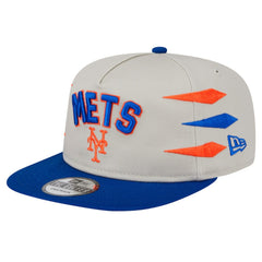 New York Mets Iron Golfer Snapback Hat - Cream | New Era