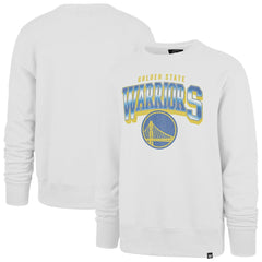 Golden State Warriors '47 Spotlight Headline Pullover Sweatshirt sale - White | 47 brand outlet