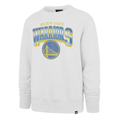 Golden State Warriors '47 Spotlight Headline Pullover Sweatshirt sale - White | 47 brand outlet